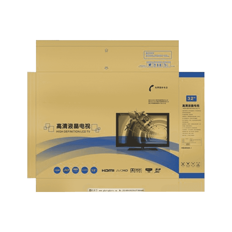 Oluklu TV Ambalaj Kutuları