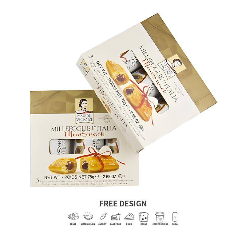 Oluklu Bisküvi Ambalaj Kutuları